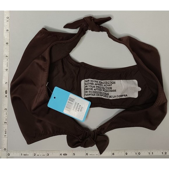 NWT California Waves Medium Brown bikini bottom - Picture 3 of 4